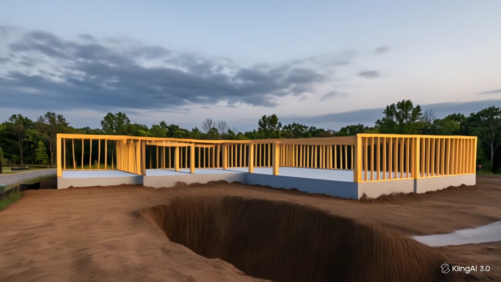 New Valley Homes — framing